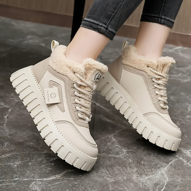 Nova | Gefütterte Mid-Top Sneakers für Damen