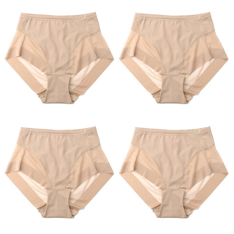 💞Nahtloses Shaping-Höschen aus Eisseide mit hoher Taille👙