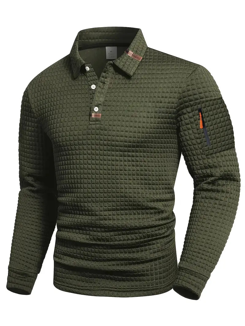 Bruno | Strukturiertes Premium-Polohemd