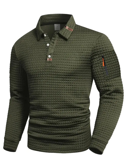 Bruno | Strukturiertes Premium-Polohemd