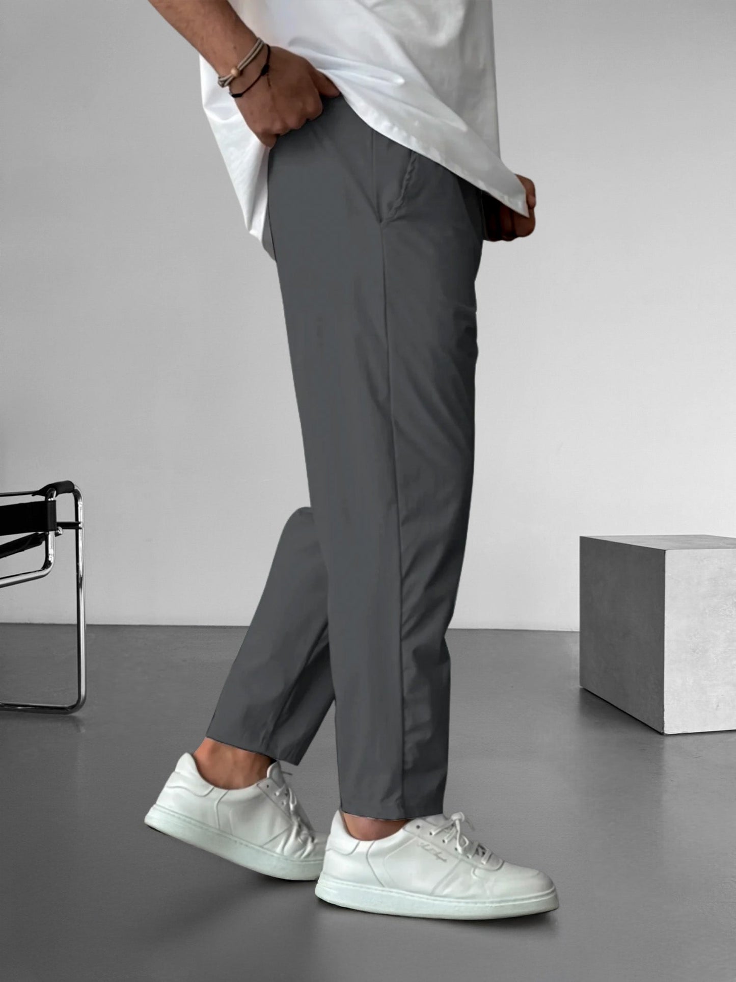 Essential Tapered-Hose mit Kordelzug 