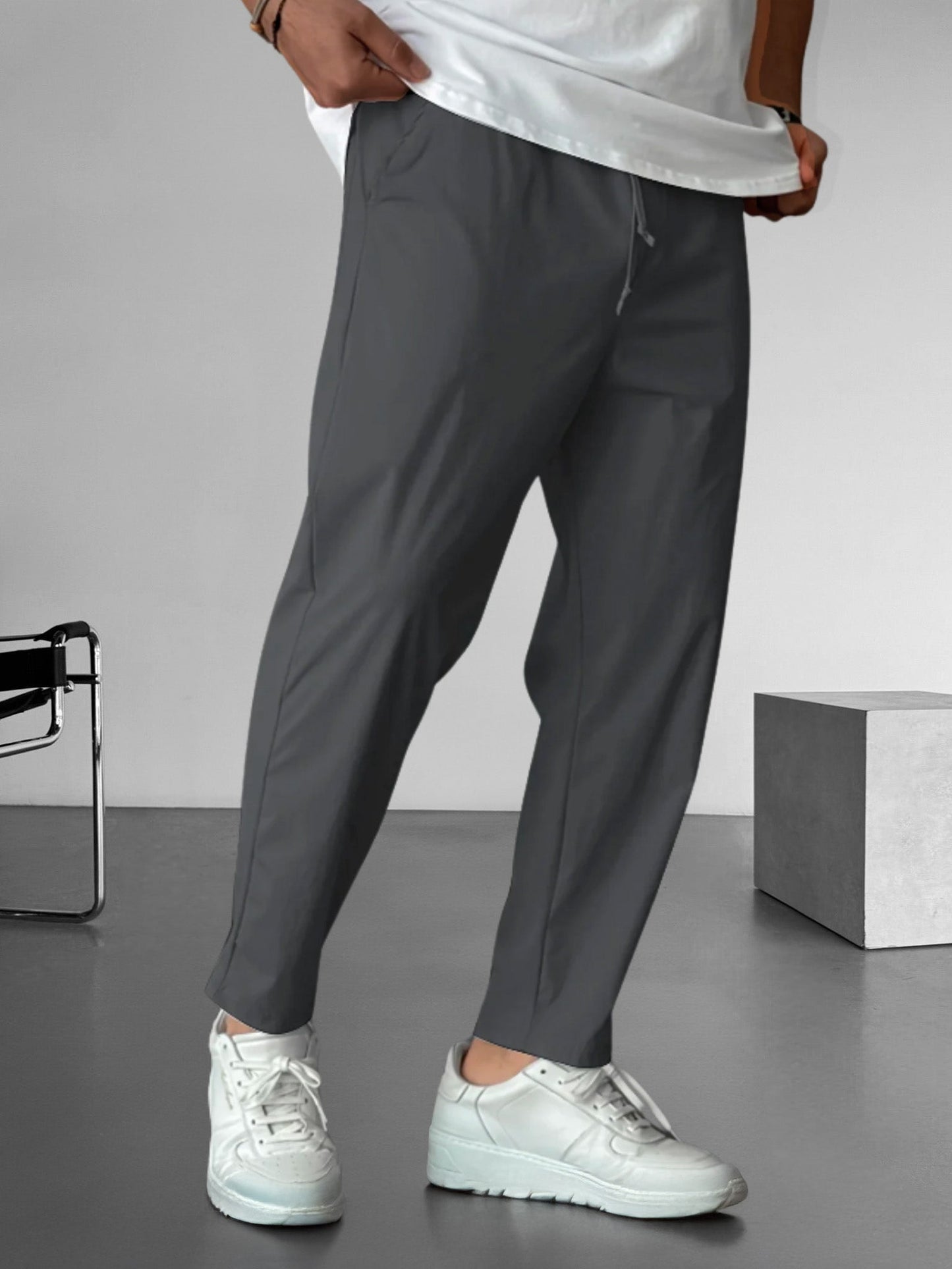 Essential Tapered-Hose mit Kordelzug 