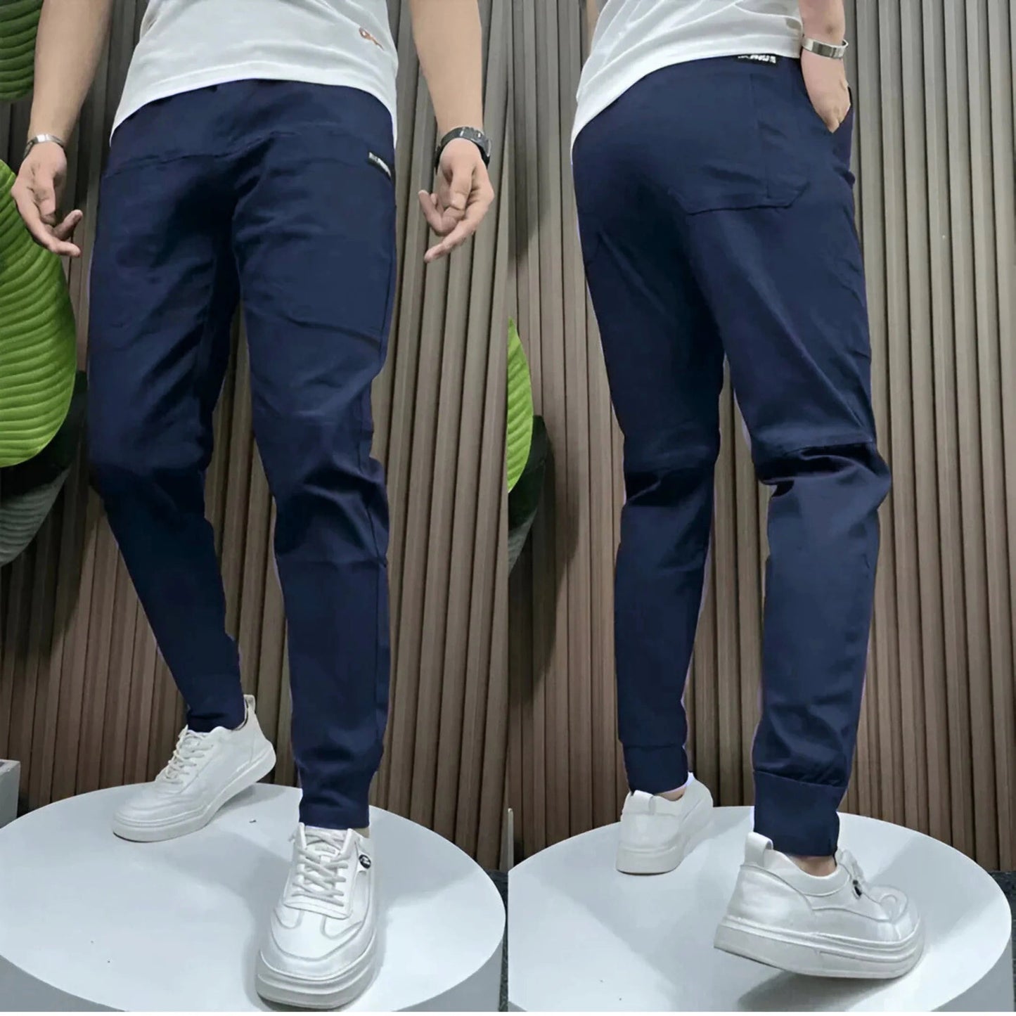 Noah | Slim-Stretch Cargo-Jogger