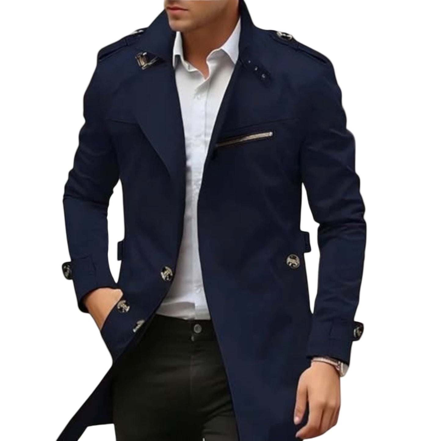 Oliver | Klassische, maßgeschneiderte Trenchjacke