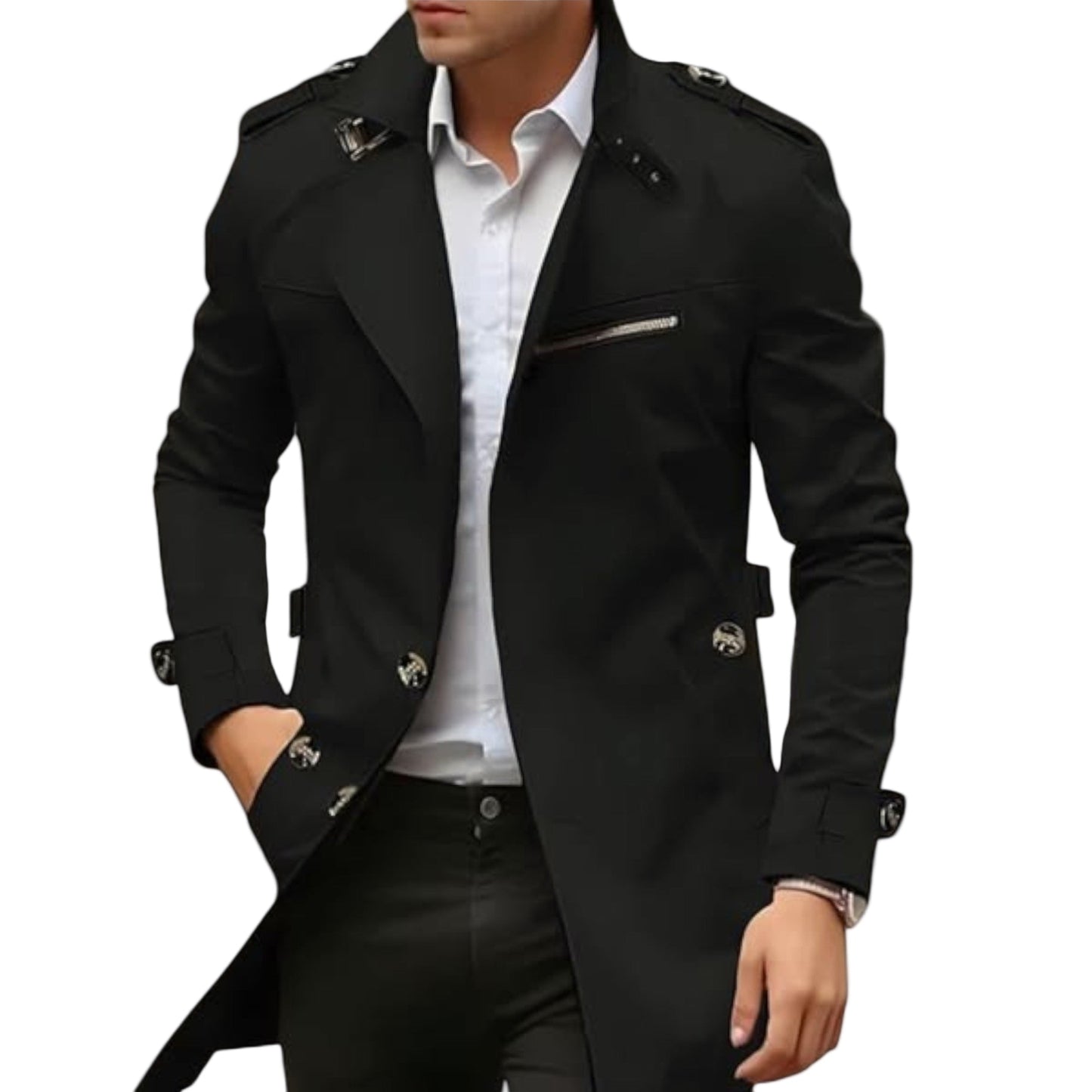 Oliver | Klassische, maßgeschneiderte Trenchjacke