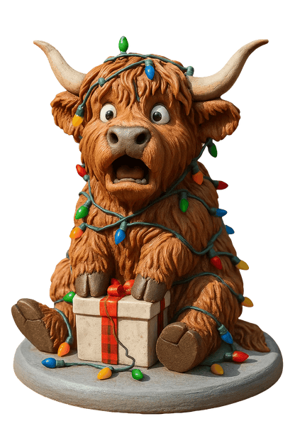 Adventskalender mit Hochlandrindern 2025