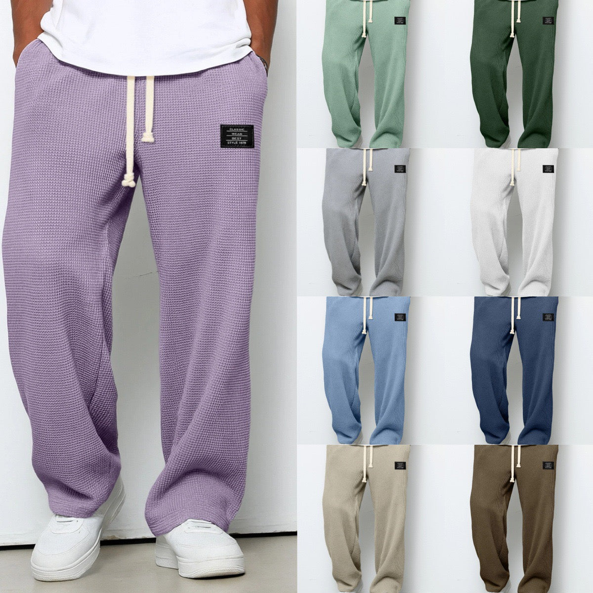 Samuel | Weite Hose mit verstellbarem Bund