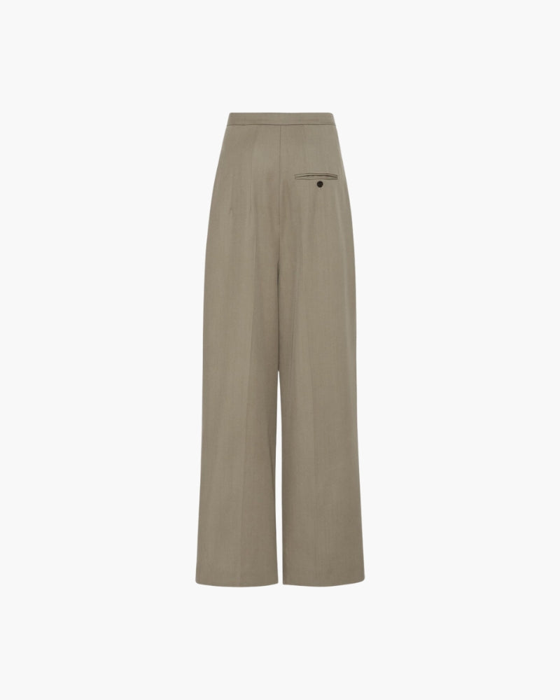 Woll-Oversize-Damenhose 