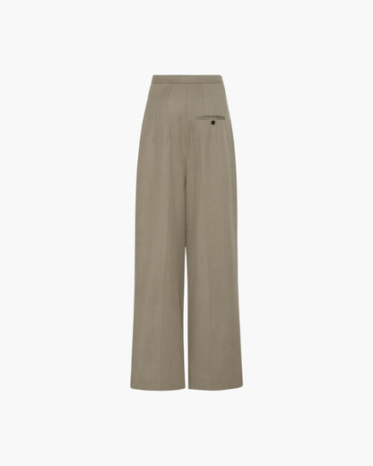 Woll-Oversize-Damenhose 