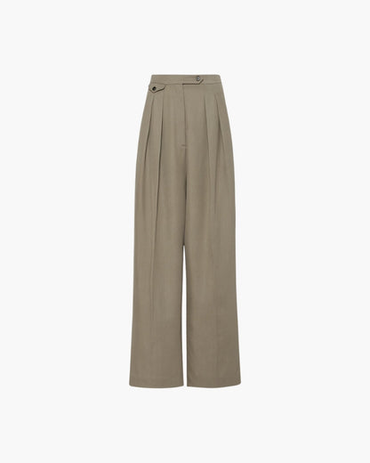 Woll-Oversize-Damenhose 