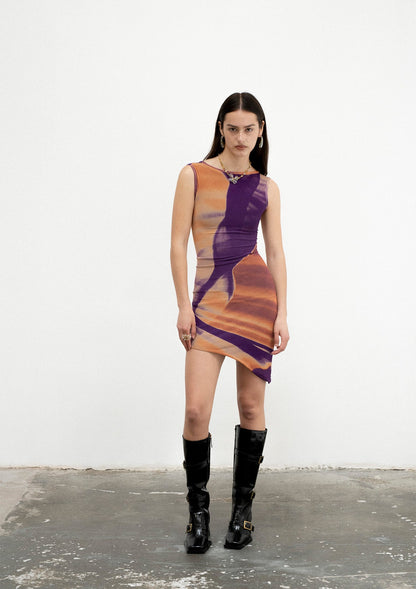 Robe lilas Caracos