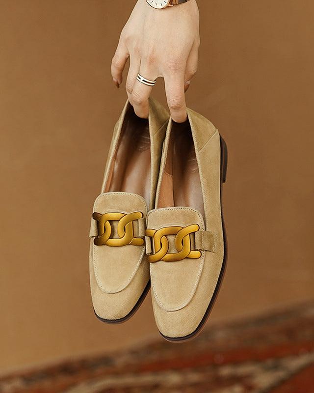 Beatrice Wildleder-Loafer