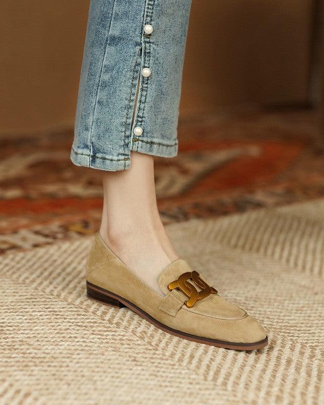 Beatrice Wildleder-Loafer