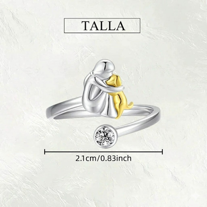 Rose™ | Ring mit Hunde-Icon