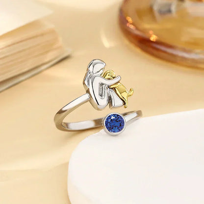 Rose™ | Ring mit Hunde-Icon