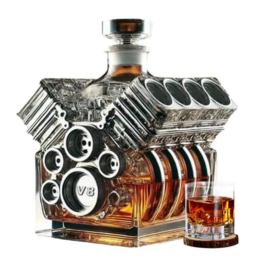 V8-Motor-Dekanter – Limitierte Auflage 