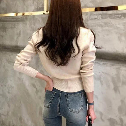Elise™ | Strickcardigan mit Knöpfen