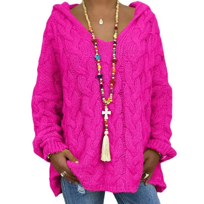 Lola | Kapuzenpullover aus Strukturstrick