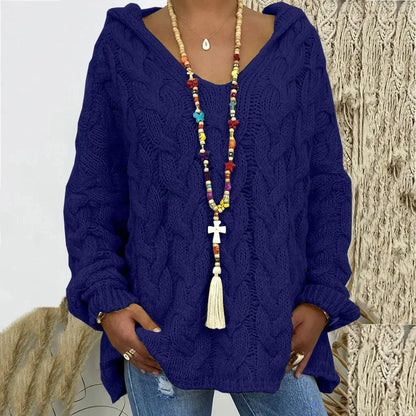 Lola | Kapuzenpullover aus Strukturstrick
