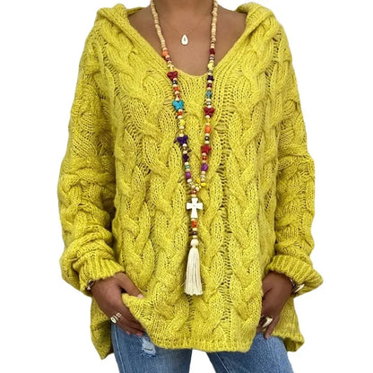 Lola | Kapuzenpullover aus Strukturstrick