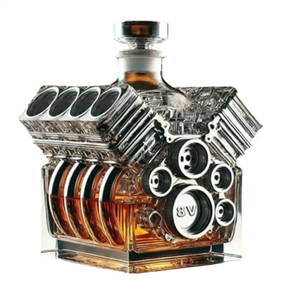 V8-Motor-Dekanter – Limitierte Auflage 
