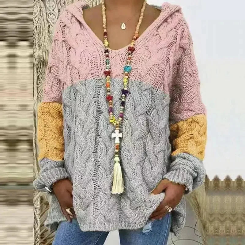 Lola | Kapuzenpullover aus Strukturstrick