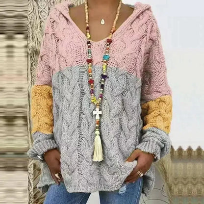 Lola | Kapuzenpullover aus Strukturstrick