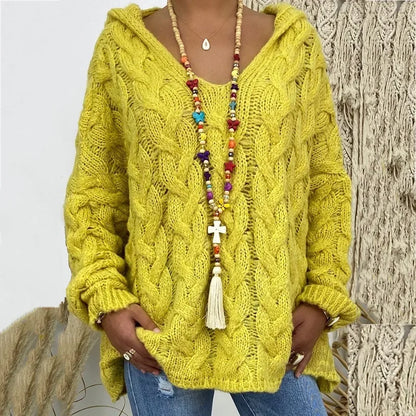 Lola | Kapuzenpullover aus Strukturstrick