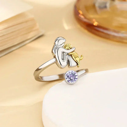 Rose™ | Ring mit Hunde-Icon