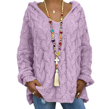 Lola | Kapuzenpullover aus Strukturstrick