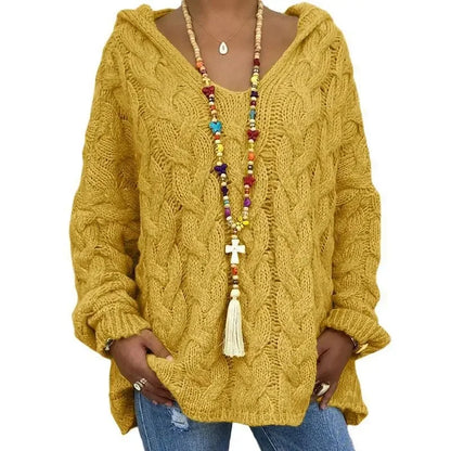 Lola | Kapuzenpullover aus Strukturstrick