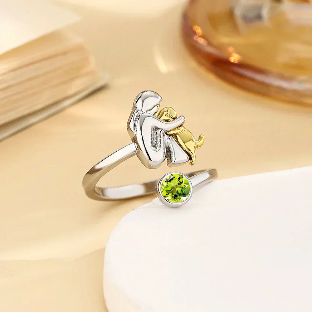 Rose™ | Ring mit Hunde-Icon