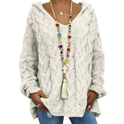 Lola | Kapuzenpullover aus Strukturstrick