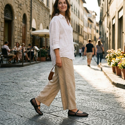 Lina | Mesh Mary Jane Ballerinas