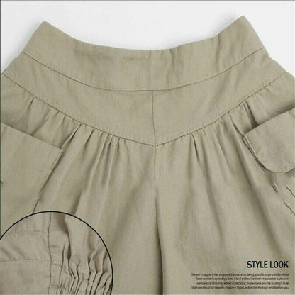 Short de plage avec ceinture élastique
