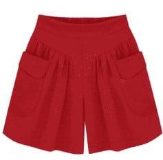 Short de plage avec ceinture élastique