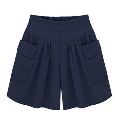 Short de plage avec ceinture élastique