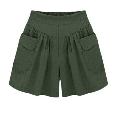 Short de plage avec ceinture élastique