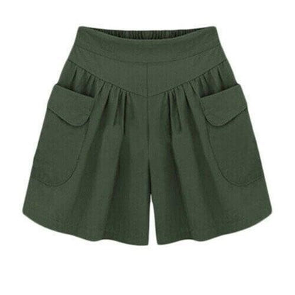 Short de plage avec ceinture élastique