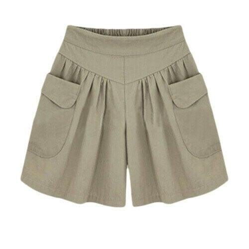 Short de plage avec ceinture élastique
