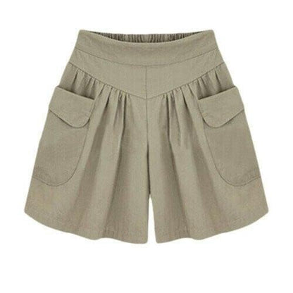 Short de plage avec ceinture élastique