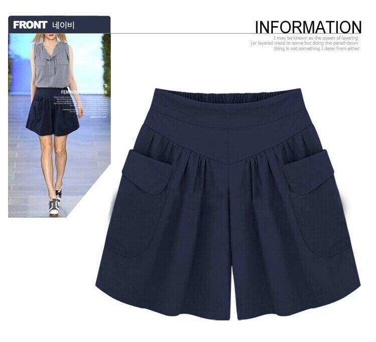 Short de plage avec ceinture élastique