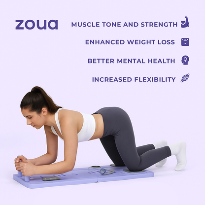 Tragbarer Pilates-Reformer von Zoua