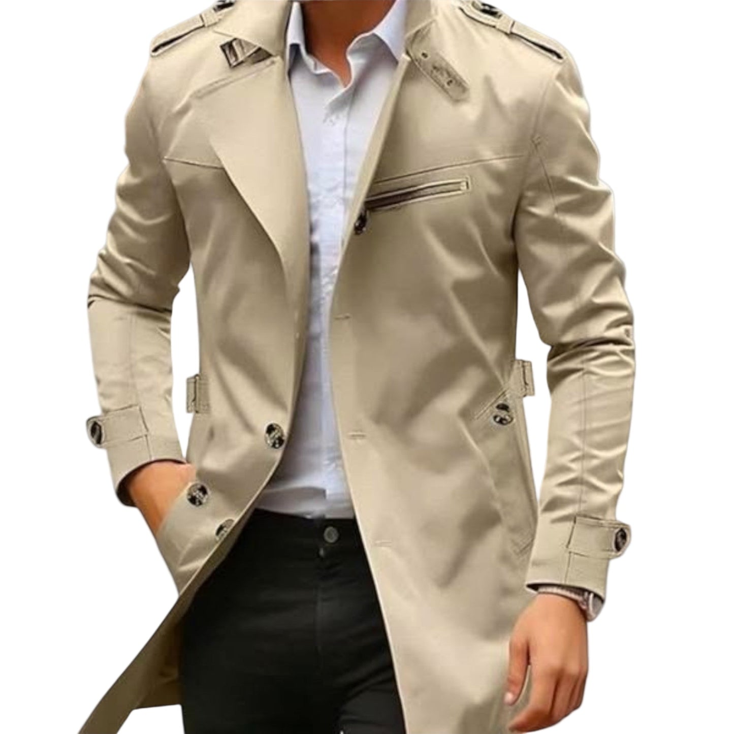 Oliver | Klassische, maßgeschneiderte Trenchjacke