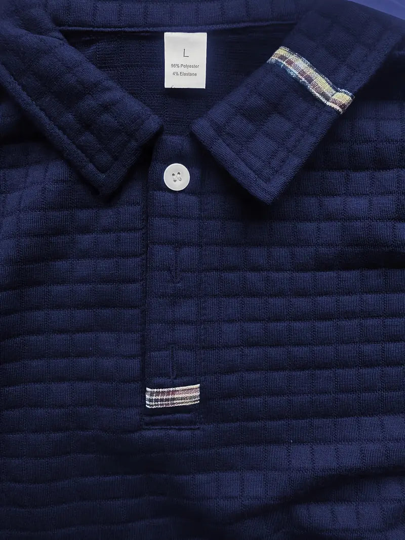 Bruno | Strukturiertes Premium-Polohemd