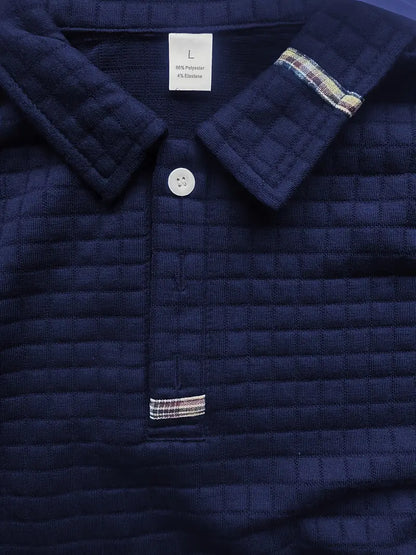 Bruno | Strukturiertes Premium-Polohemd