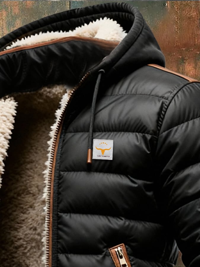 Daniel | Sherpa-gefütterte Pufferjacke