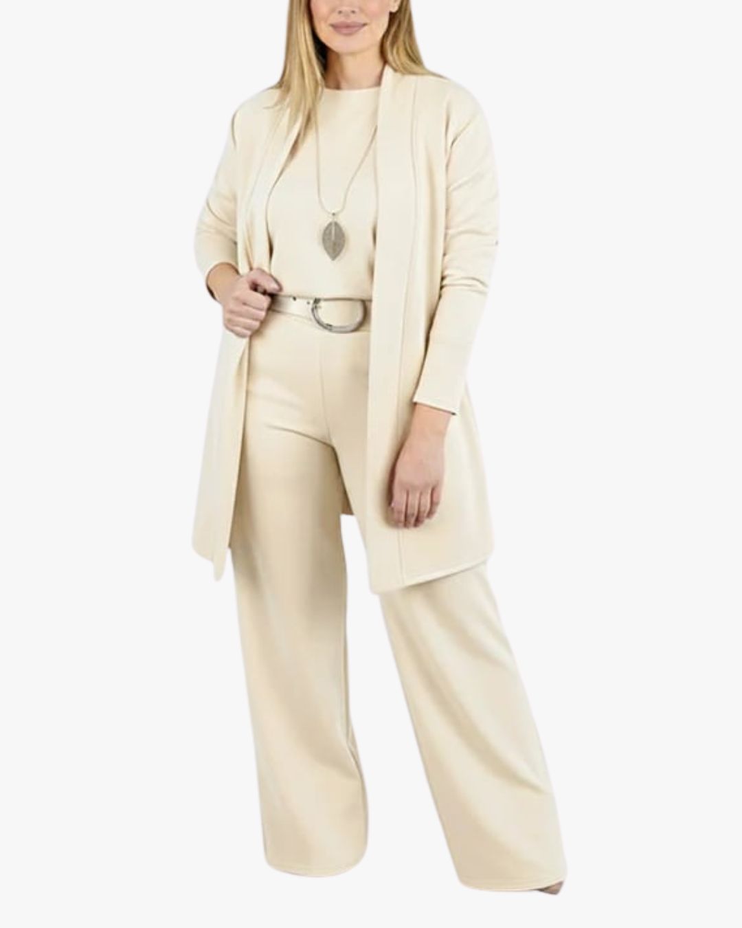 Premium 3-teiliges Set – eleganter und bequemer Komplettlook