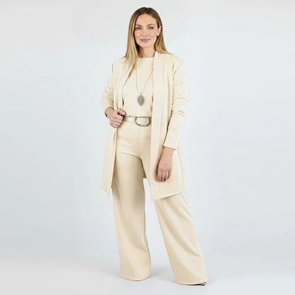 Premium 3-teiliges Set – eleganter und bequemer Komplettlook