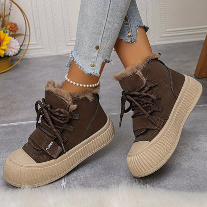 Nora | Gefütterte Mid-Top Winterstiefel